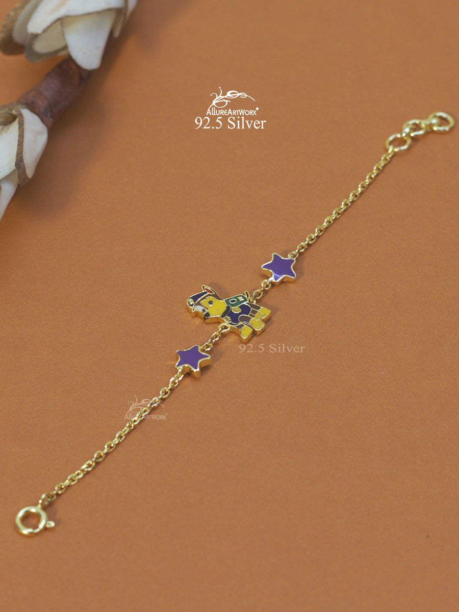 Paw Silver Bracelet